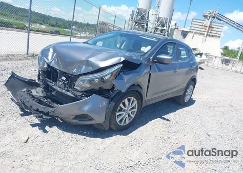 2021 Nissan Rogue Sport S Fwd Xtronic Cvt из США, поврежденный, VIN JN1BJ1AV8MW573689